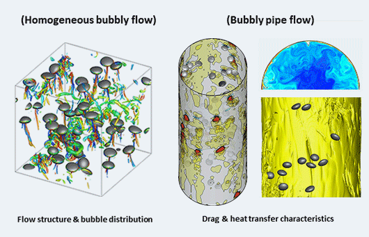 Turbulent bubbly Flow
